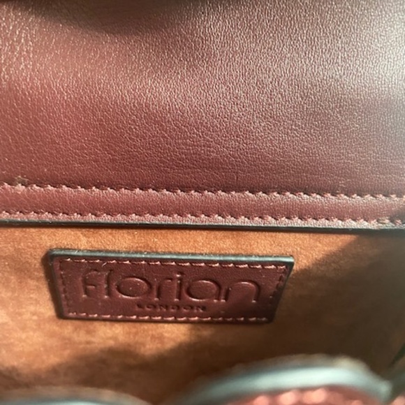 NWT Florian London Leather Bag - Picture 4 of 4
